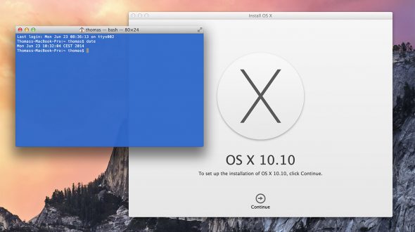 Changing system date from Terminal – OS X recovery